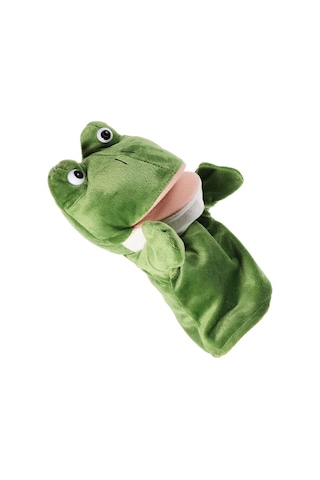 Kurbağa El Kuklası Yeşil