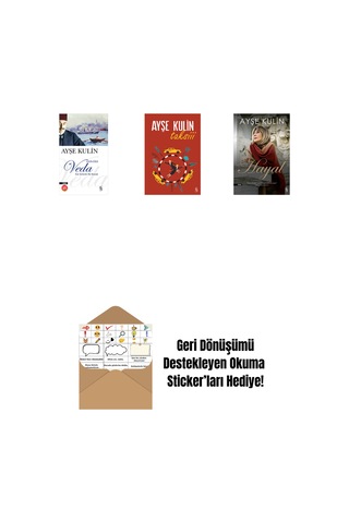 Veda Midi Boy + Taksiii + Hayal + Okuma Sticker'ları
