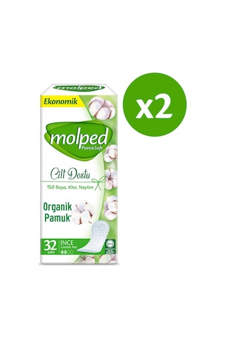 Molped Pure&Soft Günlük Pedi 64 Adet