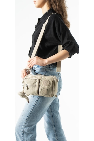 571 Collections Çok Fonksiyonel, Omuz, Göğüs Ve Bel Çantası Bej Model: 571-6v