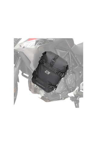 Hallow Rhinowalk 6L MT2206 Tamamen Su Geçirmez Motosiklet Tampon Çantası Siyah