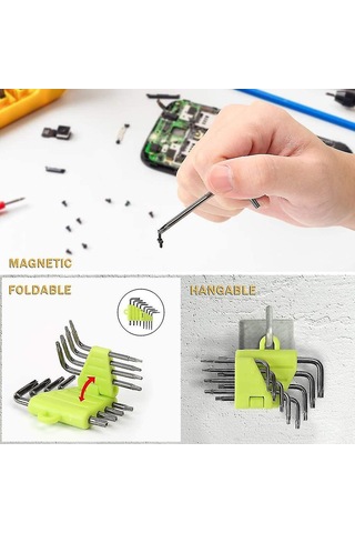 Singree 8 Parçalık T5-t20 Torx Tornavida Seti, Paslanmaz Çelik Yapısı İle Dayanıklı Ve Kapsamlı Çözümler Sunar