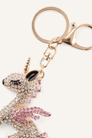 Defacto Kadın Taşlı Unicorn Anahtarlık H6442AXNS
