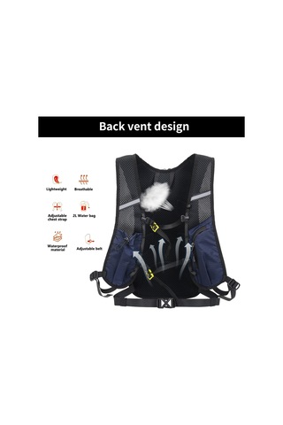 Junletu Yürüyüş Sırt Çantası Su Geçirmez Hafif Seyahat Sırt Siyah Diğer Çok Renkli