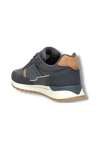 Jagulep Stone 8508-26 Cilt Deri Anatomik Sneaker Füme Taba 36-40 Füme