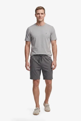 Nautica Erkek Gri Regular Fit T-shirt-15330