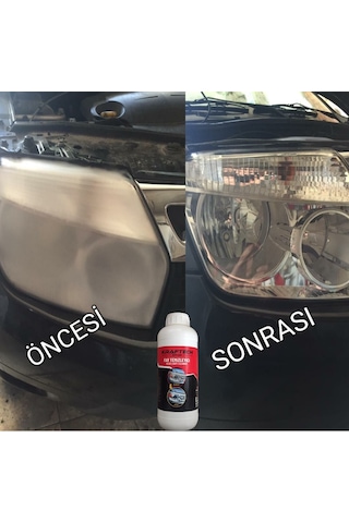 Kraftech Yeni Nesil Premium I Buharlı Far Temizleme Sıvısı Ve Parlatma Solüsyonu I Kloroform Uyumlu 5 Kg