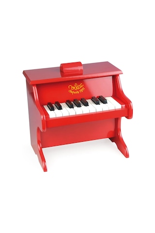 Vilac - Mini Piyano - Kırmızı