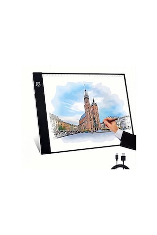 Valkyrie B132 Led Işıklı A4 Boy Çizim Kopyalama Eskiz Çizim Ultra