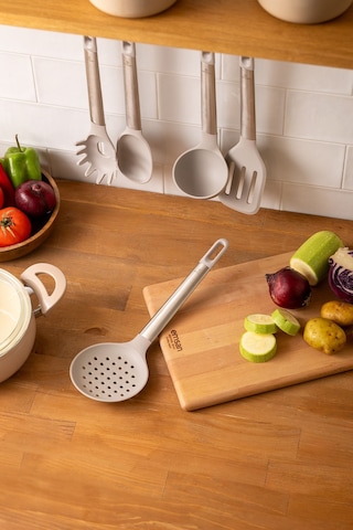 Emsan Soft 5 Parça Servis Seti Gri