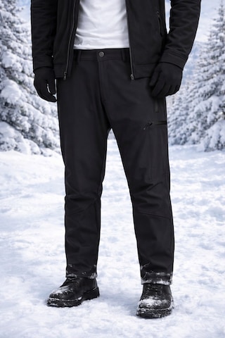 Vatan Tekstil İçi Polarlı Kışlık İthal Softshell Rüzgar Geçirmez Su İtici Kumaş Erkek Pantolon Gri