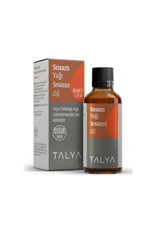 Talya Soğuk Sıkım %100 Saf ve Doğal Susam Yağı 50 ML