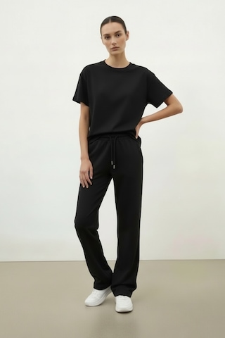 Feg Store Yumuşak Dokulu Siyah Alt Üst Comfort Kadın Takım
