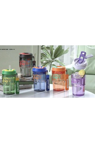 Shotay Class Tritan Bardak Matara 470ml Yeşil