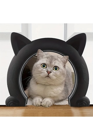 Willowhaven Beyaz Ekstra Büyük Xl Kedi Kapısı Kolay Kurulum 4 Yönlü Kilit