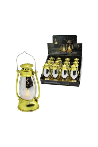Ramazan Temalı Gold Gaz Lambası Led Işık Diğer