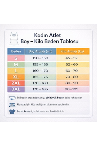 Jhena 2 Adet Yüzde Yüz Pamuk Kadın Sıfır Kollu Siyah-beyaz Fitilli Günlük Yarım Boğazlı Atlet, Siyah-beyaz