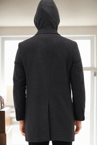 Dewberry Plt8371 Dewbrry Erkek Palto-diagonal Antrasit-2 Diagonal Antrasit-2