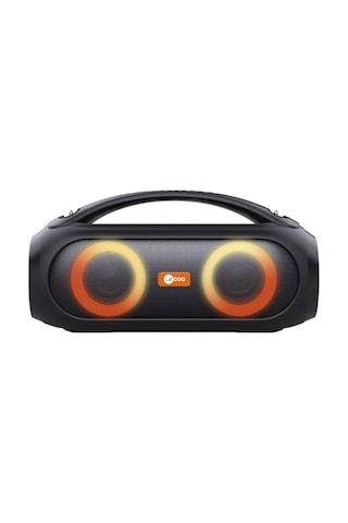 Ds152 35 Cm Büyük Boy Boombox Bluetooth Hoparlör 36w, Çift 3 Subwoofer, Rgb Aydınlatma, Ipx5 Suya Dayanıklı, T