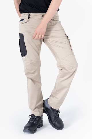 F 2144 Kordura Takviyeli Likralı Pantolon Camel-lacivert Kamel - Lacivert