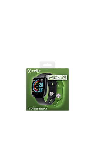 Celly Trainerbeat Akıllı Saat +1 Kordon (Distribütör Garantili)