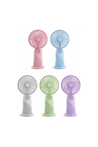 Taşınabilir Mini Fan Usb Şarjlı El Vantilatörü 3 Kademeli Sessiz