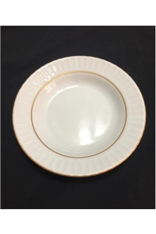 Güral Porselen Sf19ck Mat Sedef Çukur Tabak 19 Cm 6 Lı