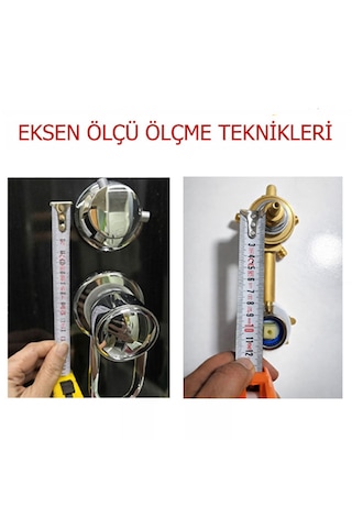 Ayrıntıshop 5 Yollu Kompakt Duşakabin Bataryası 12 Cm Krom