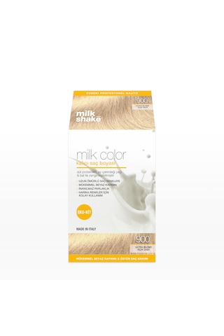 Milk Shake Milk Color Eko Kit Saç Boyası Ultra Blond Açık Sarı -