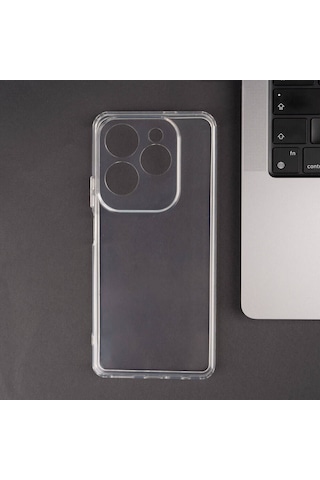 İnfinix Hot 40 Pro Kılıf 2mm Anti Shock Silikon Kılıf
