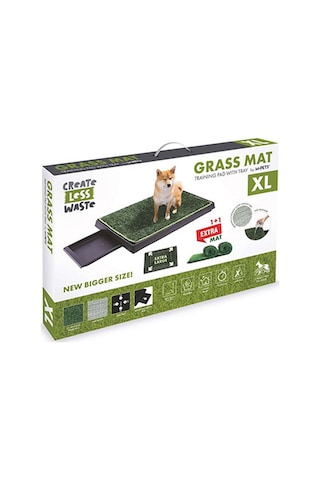 M-pets Grass Mat Çimli Çekmeceli Köpek Tuvaleti 50x76 Cm 244-53044.02