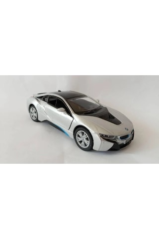 Kinsmart Bmw İ8 Çek Bırak 1/36 Die Cast Model Araç