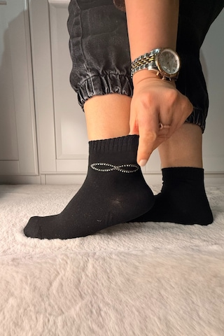 Ozzy Socks 3 Çift Kadın Taş Detaylı Dikişsiz & Takviyeli Patik Çorap Bordo