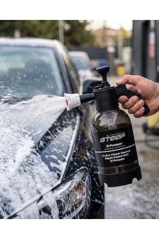 Steep Yüksek Basınçlı 2 Başlıklı Su & Köpük Pompası 2 Litre Çok Amaçlı Kullanım Su Köpük Püskürt