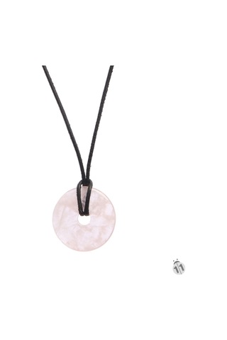 Pembe Quartz Kolye Ucu