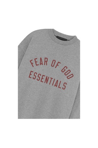No Fear Çocuk Polar Bedenli Sweatshirt Koyu Gri