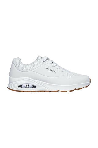 Skechers Uno - Stand On Air Erkek Beyaz Spor Ayakkabı 52458-wht 001