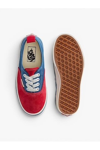 Vans Authentic Elastic Lace Unisex Çocuk Kırmızı Spor Ayakkabı - Vn000vac