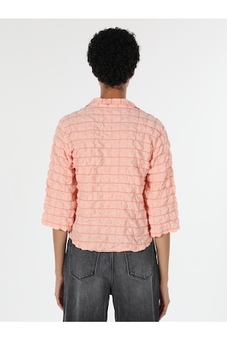 Colin's Regular Fit Shirt Neck Turuncu Kadın Uzun Kol Gömlek CL1058824_Q1.V2_ORA Turuncu