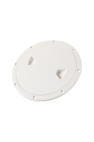 A5943 8 İnç Tekne / Yat Yuvarlak Güverte Kapağı Kapak Kılıfı Vidalı