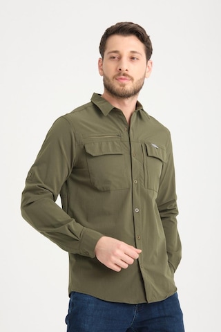 Tad Gear Taktikal Cepli Likralı Gömlek Yeşilr Yeşil