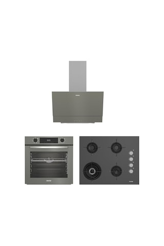 Altus ALA 322 G + ALA 189 GG + ALA 510 G Gri Ankastre Set