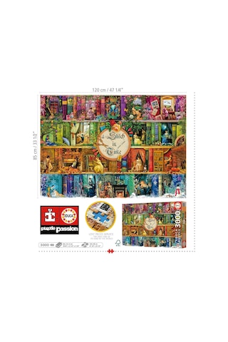 Educa 3000 Parça Dikiş Zamanı Puzzle - 19946 - A Stitch In Time