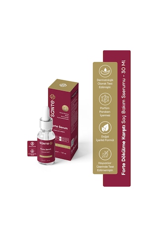 Sante Plus Dökülme Karşıtı Ve Yenileyici Saç Bakım Serumu 30 ML