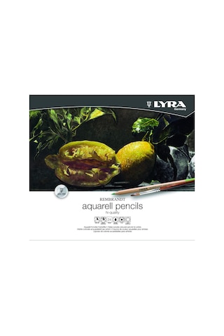 Lyra Rembrandt Aquarell 24'Lü Metal Kutu