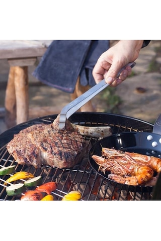 Rösle Barbekü Kavisli Izgara Maşası