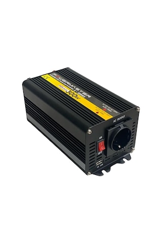 Powermaster 24v Dc 220v Ac İnverter 300w Modifiye Usb Çıkışlı Maşalı