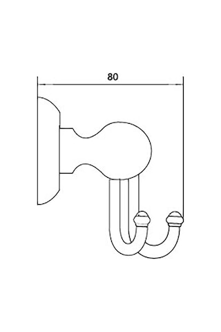 Kapadokya Krom İkili Askılık Diğer