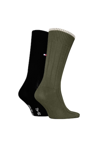 Tommy Hilfiger Th Men Sock 2p Struc Erkek Yeşil Çorap - S701236317