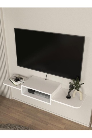 Toby Tv Sehpası Beyaz 115 Cm Diğer